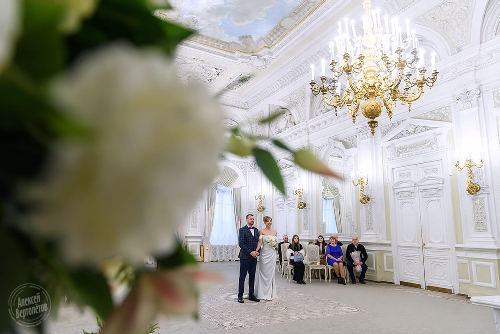 Большой торжественный зал-Дворец бракосочетания № 1 в СПб