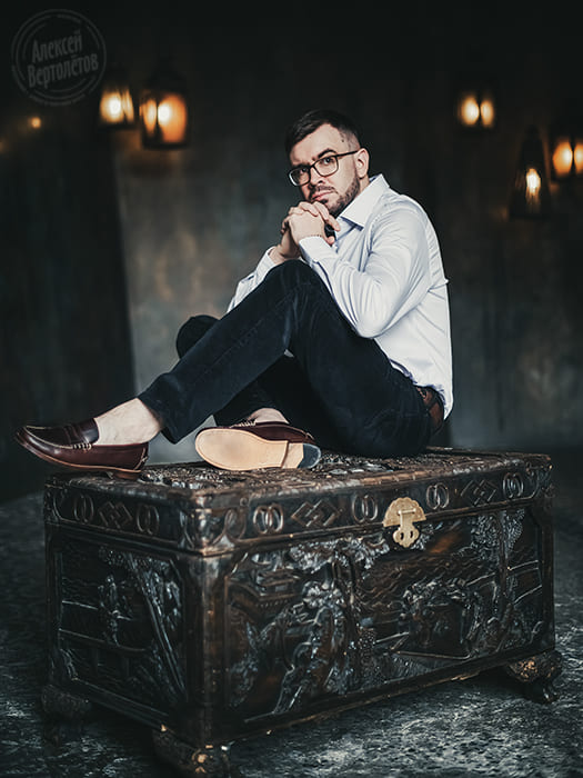 Мужская фотосессия в СПб. Мужской фотограф в Санкт-Петербурге Алексей Вертолетов.