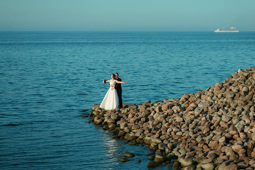 Как выбирать места для свадебной фотосессии